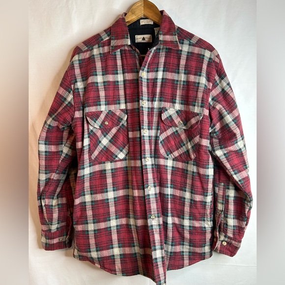 Northwest Territory Other - Vintage Northwest Territory Lined Flannel Red Plaid Button-Up Jacket Size M